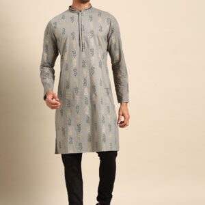 Ethnic Motifs Printed Kurta with Churidar