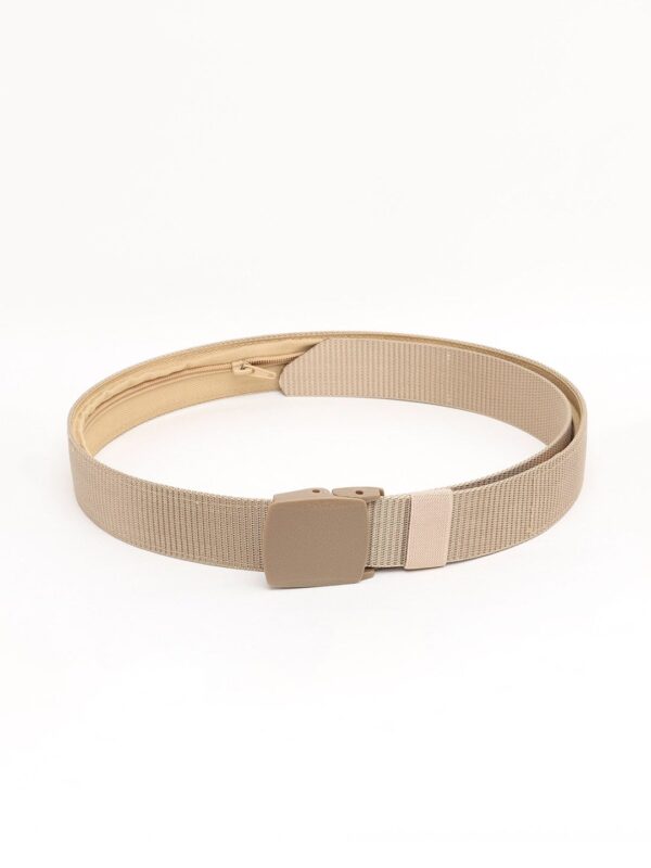 Men Braided Canvas Belt - Image 2