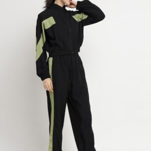 Women Colorblocked Tracksuit