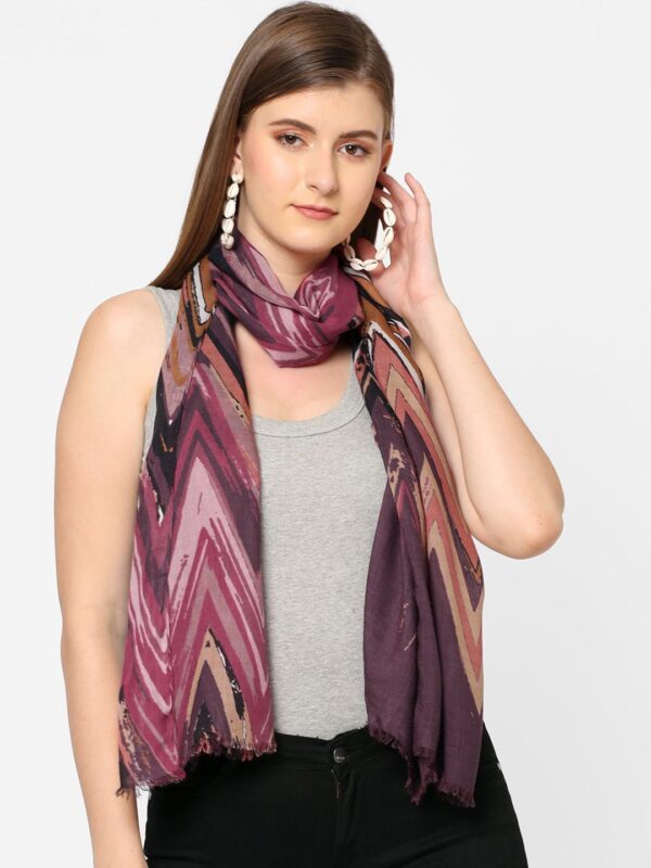 Women Multicoloured Printed Scarf