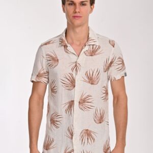 Men Smart Slim Fit Floral Opaque Printed Casual Shirt