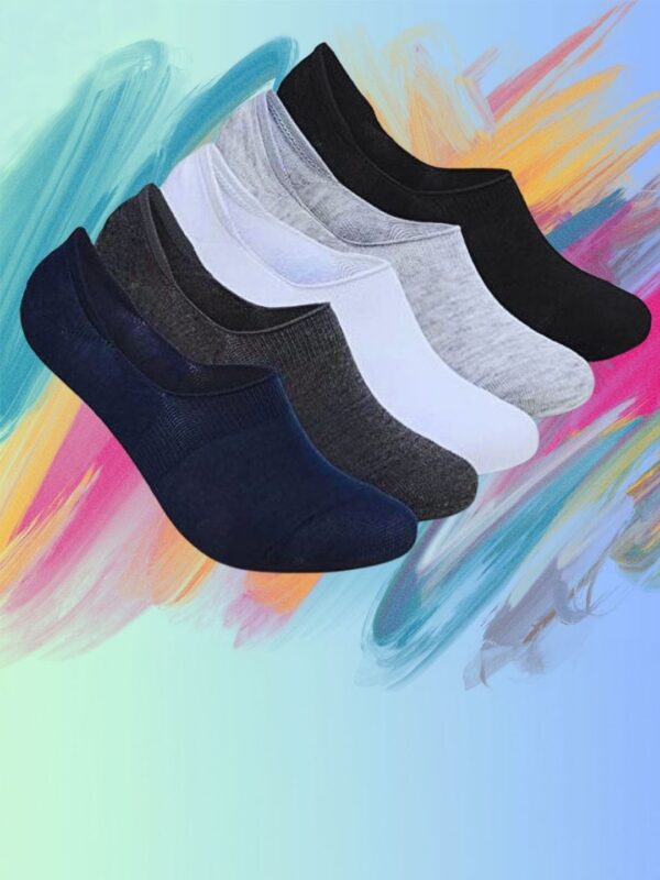 Pack Of 5 Shoe Liners Socks