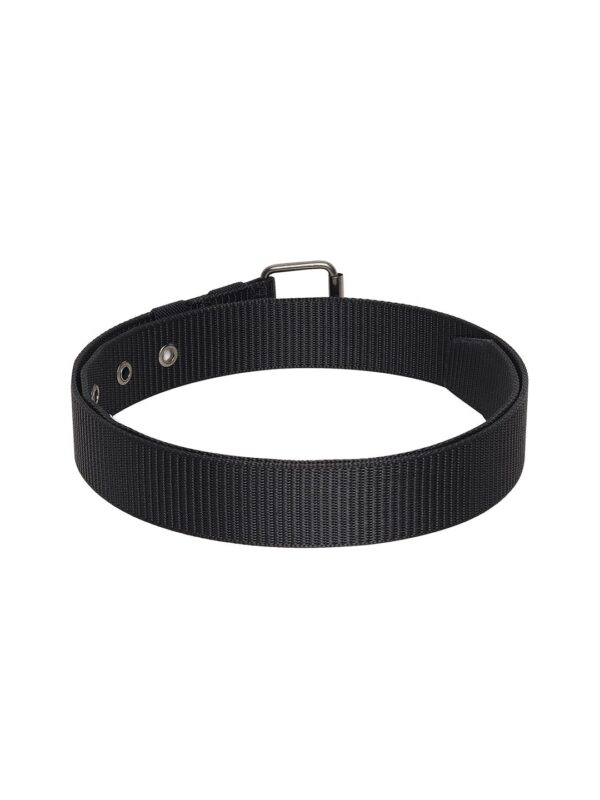 Men Textured Canvas Belt - Image 2