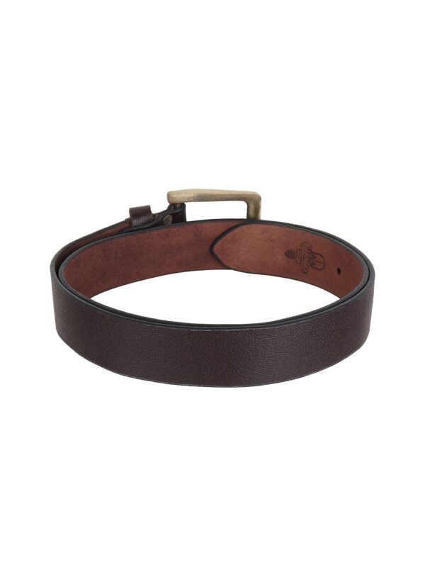 ALFAMI Men Brown Leather Belt - Image 2