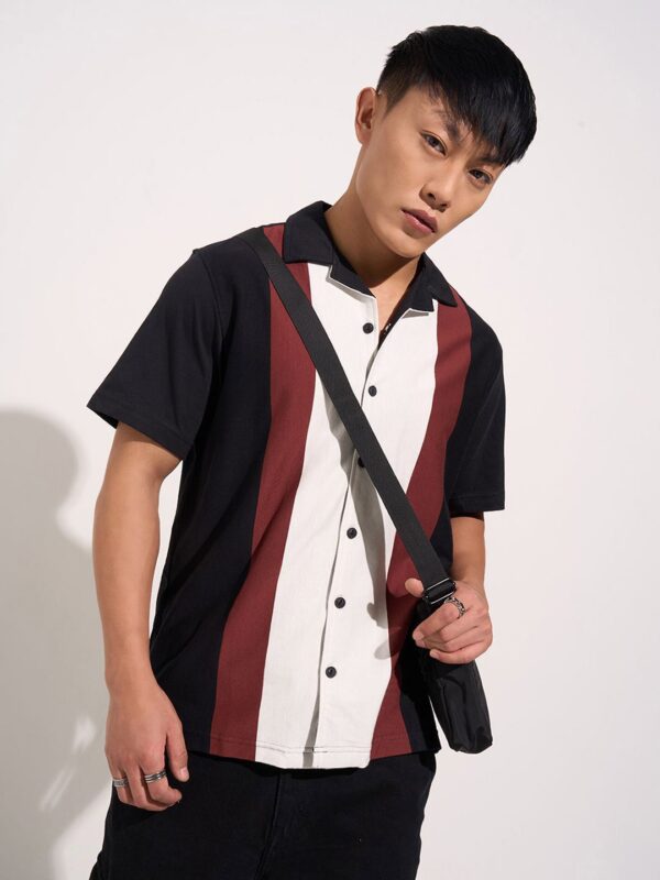 Men Slim Fit Opaque Casual Shirt