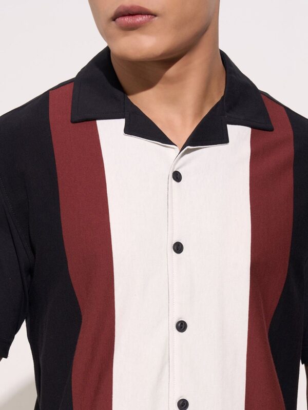 Men Slim Fit Opaque Casual Shirt - Image 2