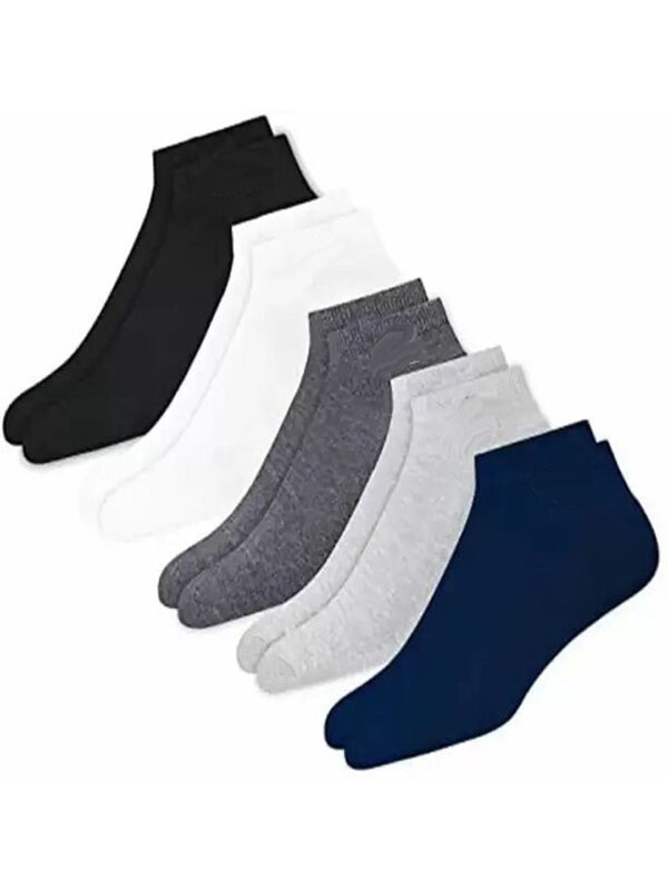 Men Pack Of 5 Ankle-Length Socks - Image 3